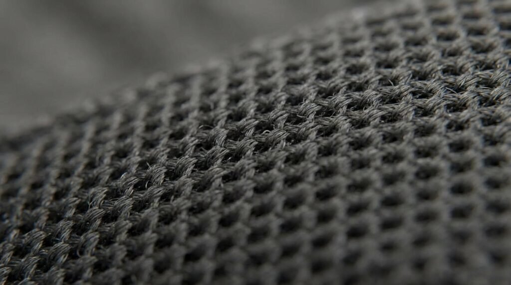 เนื้อผ้าของ Corsair TC100 Relaxed แบบ Close-up แสดงรายละเอียด