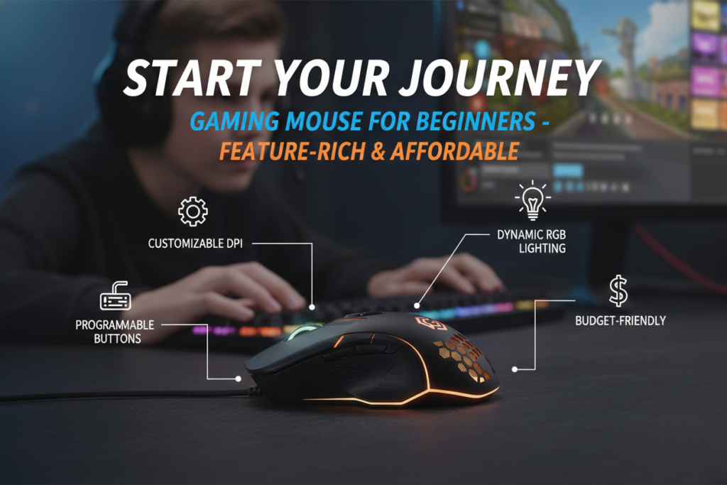 เมาส์เกมมิ่งสำหรับมือใหม่ iwachi g2 ฟีเจอร์ครบในงบประหยัด