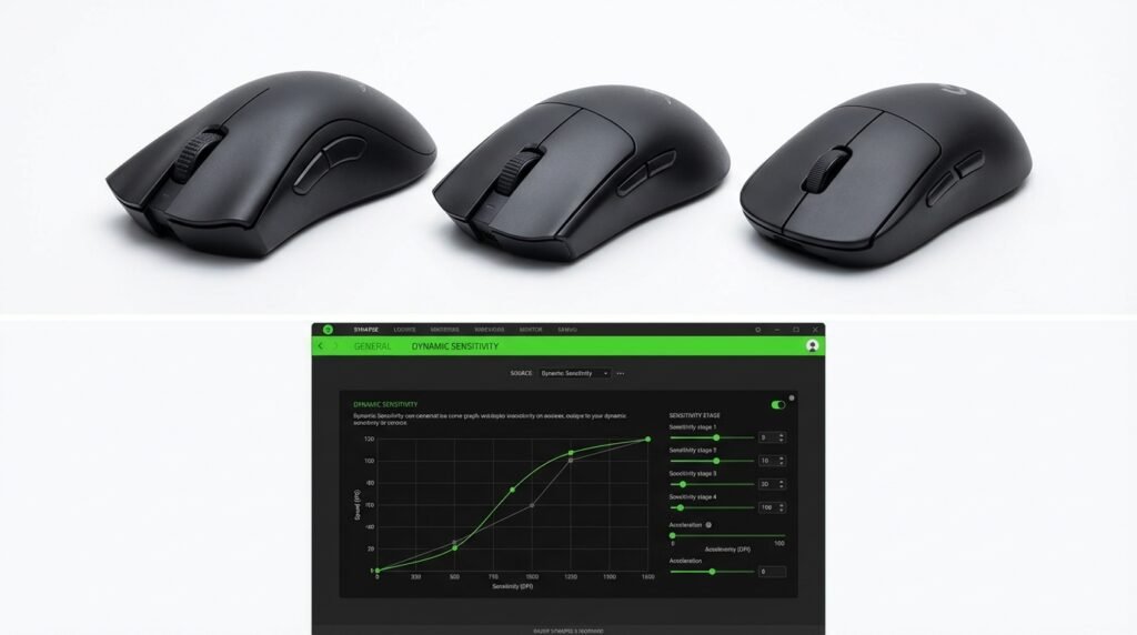 เปรียบเทียบขนาด DeathAdder V4 Pro vs Viper V3 Pro vs Logitech G Pro X Superlight 2