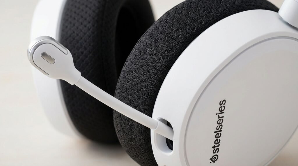 SteelSeries Arctis 7P Ear Pads และไมโครโฟน ClearCast
