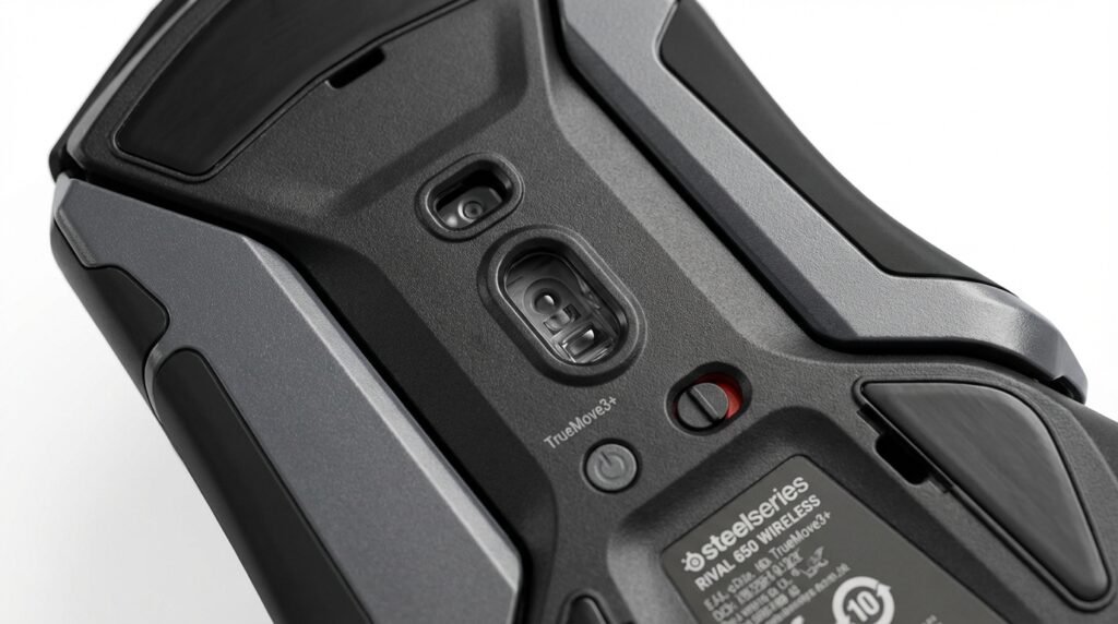 เซ็นเซอร์ TrueMove3+ Dual Optical Sensor ของ Rival 650