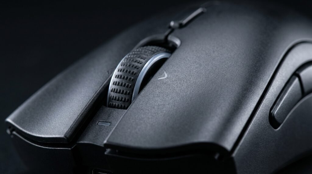 Optical Scroll Wheel และสวิตช์ Gen-4 ของ DeathAdder V4 Pro