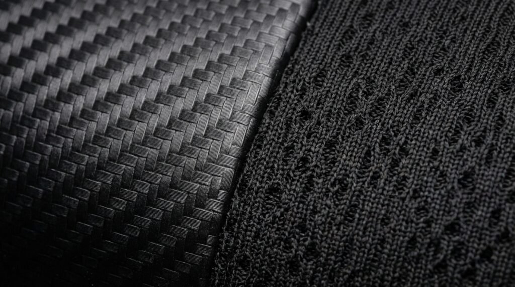 วัสดุ PU leather และ fabric ของ TTRacing Duo V3