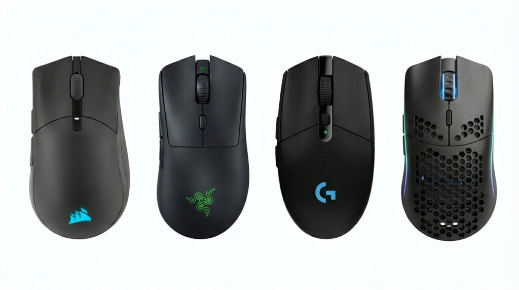 ตารางเปรียบเทียบ Corsair Sabre RGB Pro Wireless กับคู่แข่ง