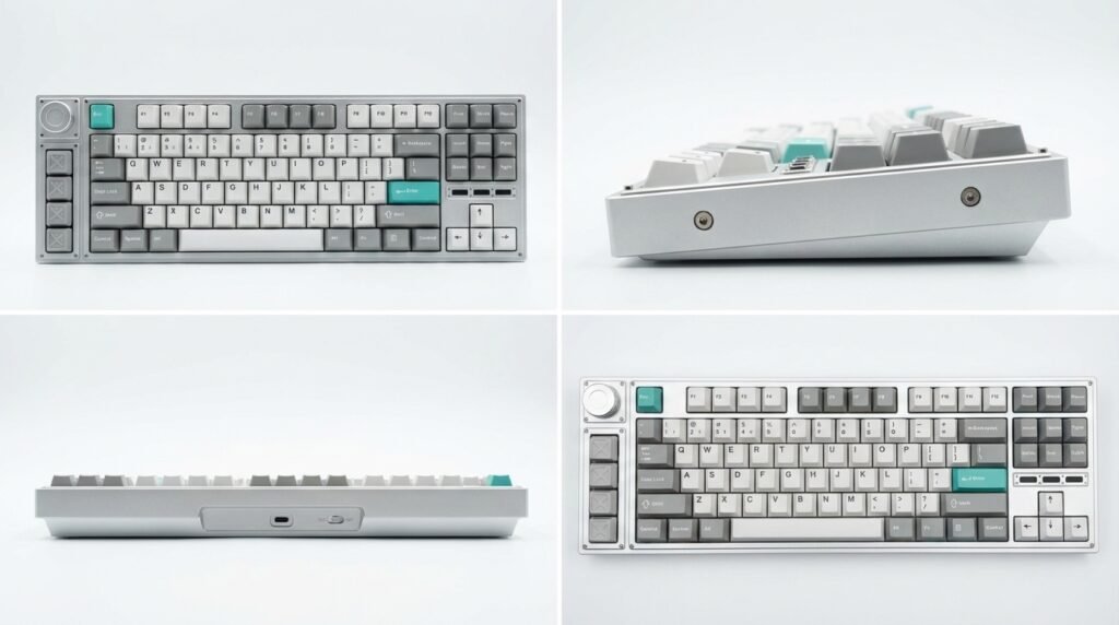 Lemokey L3 multiple angles showcase