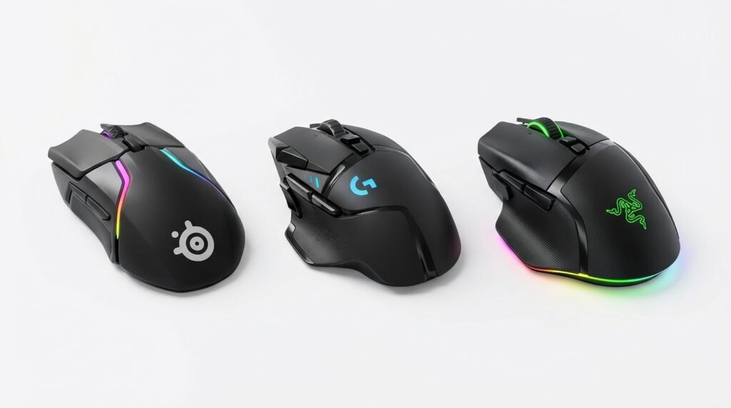 เปรียบเทียบ SteelSeries Rival 650 กับ Logitech G502 และ Razer Basilisk