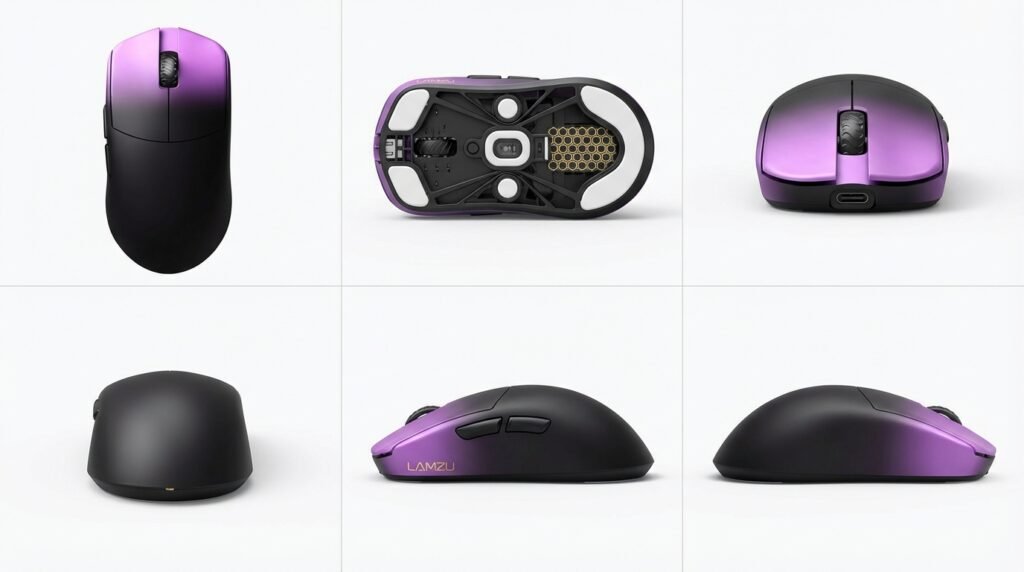 Lamzu Maya X แสดงมุมต่างๆ ทั้ง 6 ด้าน