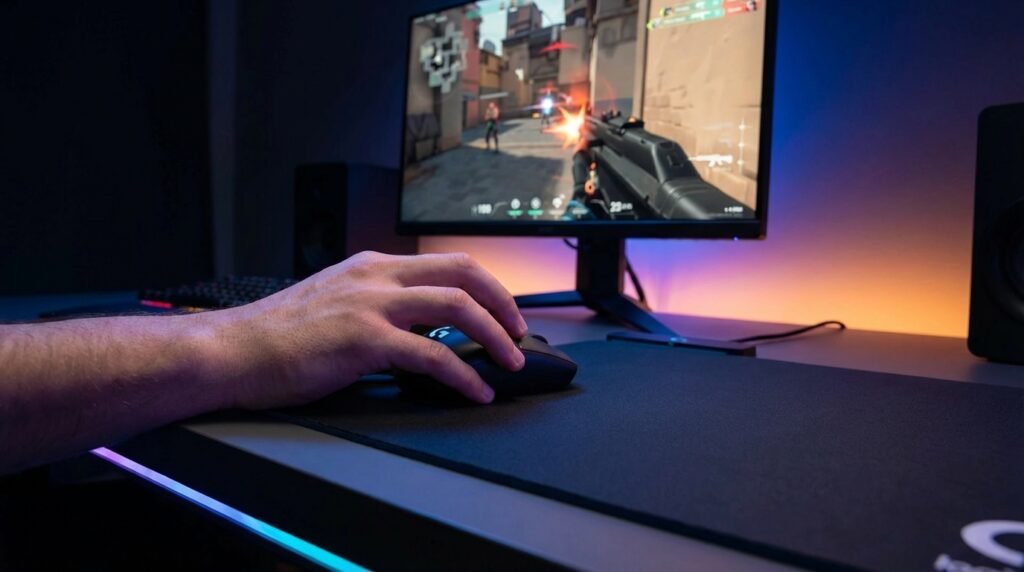 เกมเมอร์ใช้ Logitech G305 เล่นเกม FPS แบบ competitive