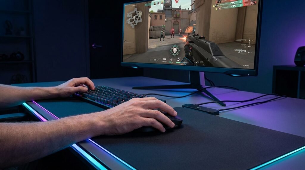 เกมเมอร์ใช้ Logitech G Pro X Superlight 2 เล่นเกม FPS