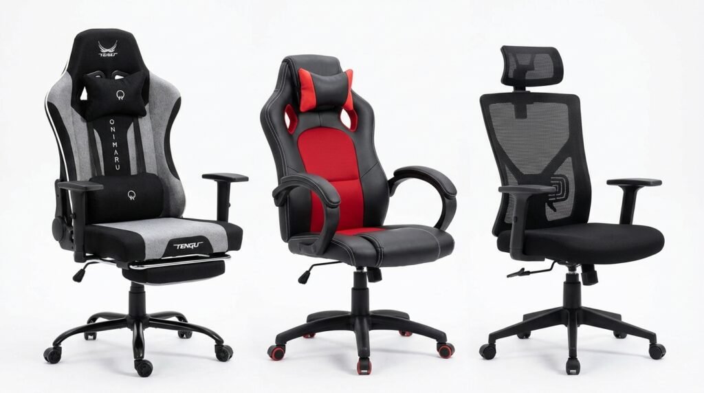 เปรียบเทียบ Tengu Onimaru กับเก้าอี้รุ่นอื่นในช่วงราคาใกล้เคียง