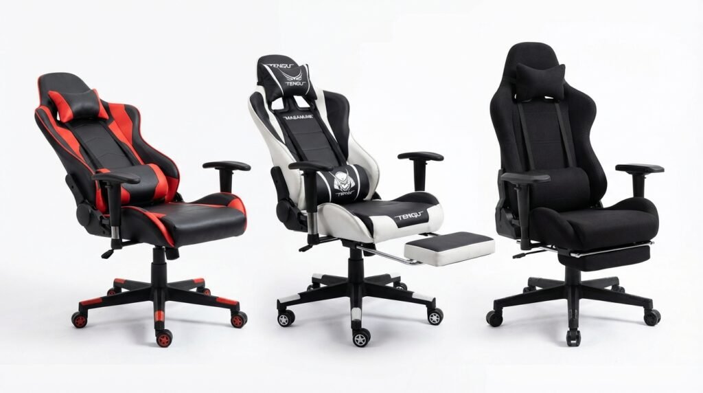 เปรียบเทียบเก้าอี้เกมมิ่งหลายรุ่น