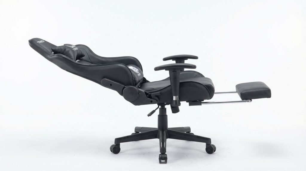 Tengu Masamune มุมด้านข้าง แสดงพนักพิงและที่นั่ง