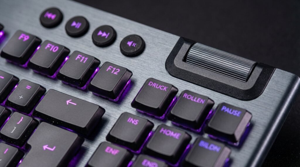 Volume Wheel และ Media Controls บน Logitech G915 TKL