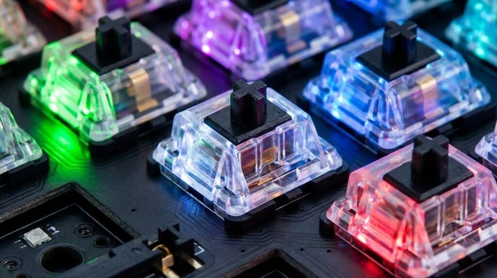 Razer Green และ Yellow Switch ใน BlackWidow V3