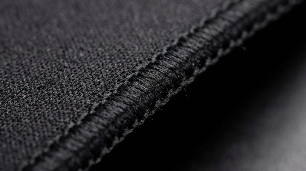 ขอบเย็บกันหลุดรุ่ยของ HyperX Pulsefire Mat