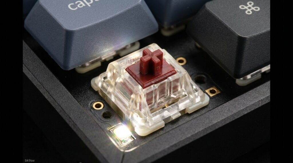 Keychron K8 Pro hot-swappable switch south-facing RGB LED PBT keycaps