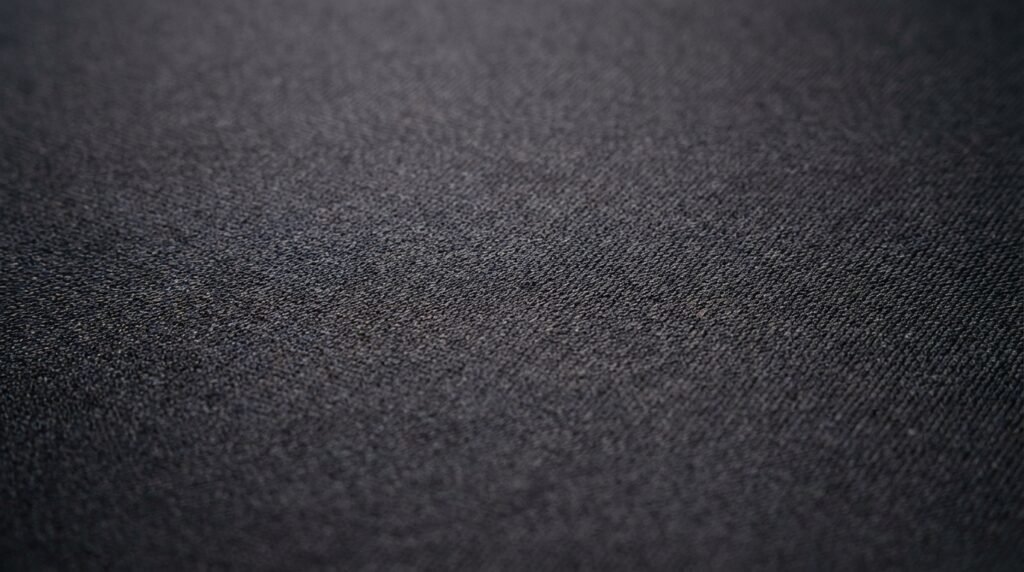 พื้นผิว cloth texture ของ Logitech G640 ภาพ macro