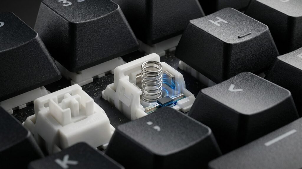 สวิตช์ OmniPoint 2.0 HyperMagnetic ของ SteelSeries Apex Pro Mini Wireless