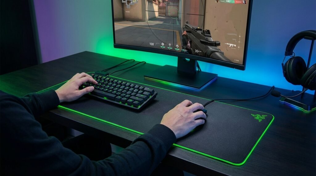 เกมเมอร์ใช้ Razer Gigantus V2 เล่น Valorant