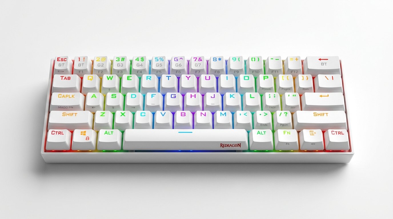 รีวิว Redragon K530 Pro Draconic: คีย์บอร์ด 60% Wireless งบไม่เกิน 3,000 บาท คุ้มค่าจริงไหม?