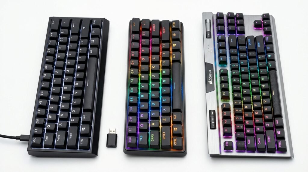 เปรียบเทียบ SteelSeries Apex Pro Mini Wireless กับคู่แข่งในตลาด