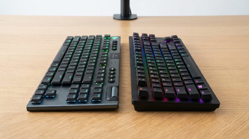 เปรียบเทียบ Logitech G915 TKL กับคู่แข่ง