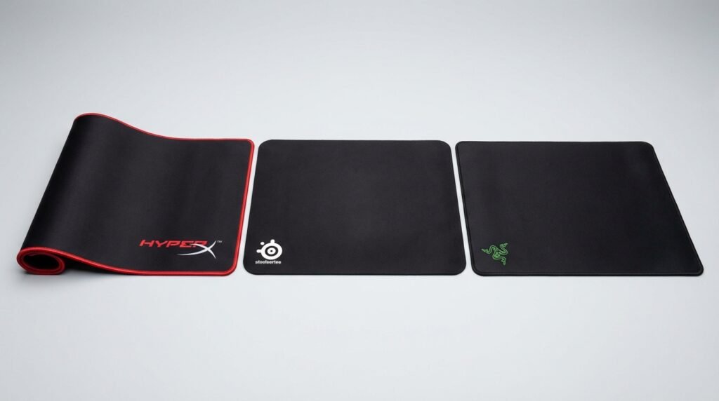 เปรียบเทียบ HyperX Pulsefire Mat vs SteelSeries QcK vs Razer Gigantus V2